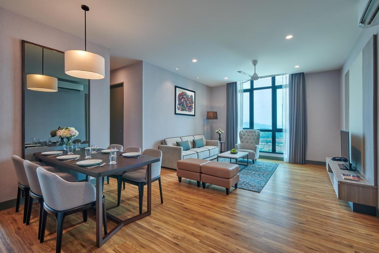 Mercure Living 普特拉贾亚 外观 照片 A typical living room of a serviced apartment in Kuala Lumpur, Malaysia.